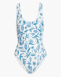 Onia Rachel printed swimsuit - Blue Blue