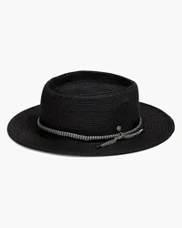 Rag & Bone Straw sunhat - Black Black