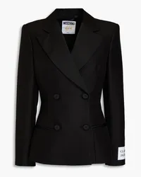 Moschino Crepe blazer - Black Black