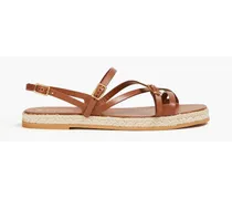 Leather sandals - Brown