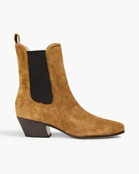 Veronica Beard Lada suede Chelsea boots - Brown Brown