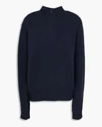 Theory Cashmere half-zip sweater - Blue Blue