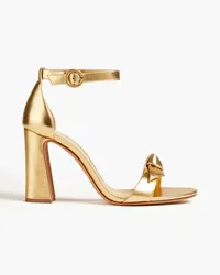 Alexandre Birman Metallic leather sandals - Metallic Metallic