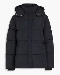 Claudie Pierlot Quilted shell hooded jacket - Black Black