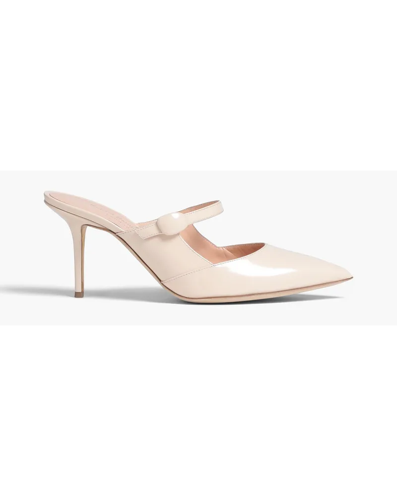 Rupert Sanderson Tosca patent-leather mules - Pink Pink