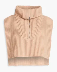 Joseph Ribbed merino wool dickey - Neutral Neutral