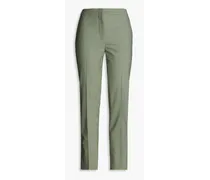 Twill tapered pants - Green
