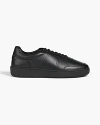 Sandro Perforated leather sneakers - Black Black