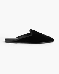 Totême Velvet slippers - Black Black