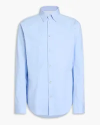 Rag & Bone Fit 1 stretch-cotton poplin shirt - Blue Blue