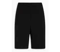Wool-blend shorts - Black