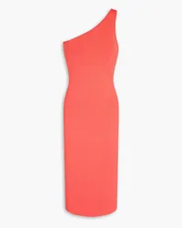 A.L.C. A C. - Colby one-shoulder ponte dress - Orange Orange