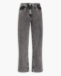 IRO Mid-rise straight-leg jeans - Gray Gray