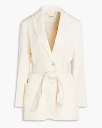 Zimmermann Herringbone twill blazer - White White