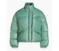 Quilted shell jacket - Green