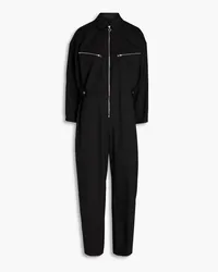 Maje Twill jumpsuit - Black Black