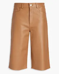 WANDLER Poppy leather shorts - Brown Brown