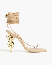 Cult Gaia Lucinda leather sandals - Neutral Neutral