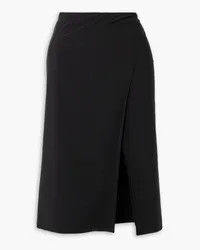 Versace Embellished stretch-jersey pareo - Black Black