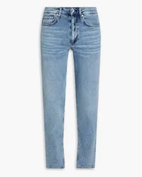 Rag & Bone Fit 2 slim-fit faded denim jeans - Blue Blue