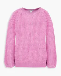 Autumn Cashmere Cashmere and silk-blend sweater - Pink Pink