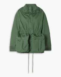 WARDROBE.NYC Gathered shell parka - Green Green