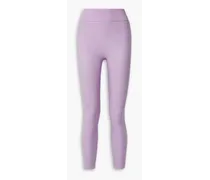 Andora stretch-knit leggings - Purple