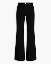 RE/DONE Low-rise flared jeans - Black Black