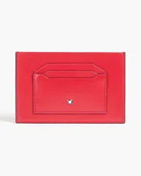 Montblanc Leather cardholder - Red Red