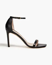 Stuart Weitzman Amelina 95 leather sandals - Black Black