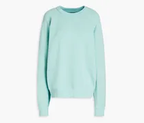French cotton-terry sweatshirt - Blue