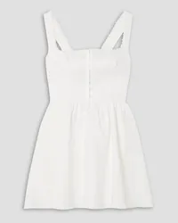 Reformation Sheri linen mini dress - White White