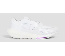 Ultraboost 22 mesh and faux leather sneakers - White