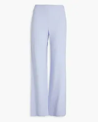 Emporio Armani Crepe wide-leg pants - Blue Blue