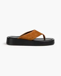 Elleme Suede platform sandals - Brown Brown