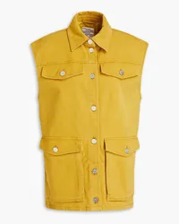 Baum und Pferdgarten Bodu denim vest - Yellow Yellow