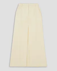 Stella McCartney Pleated wool maxi skirt - White White