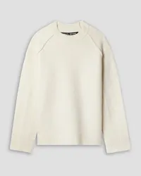 KASSL Oversized merino wool sweater - White White