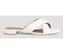 Gavi 10 leather sandals - White