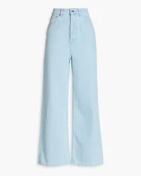 Nanushka High-rise wide-leg jeans - Blue Blue