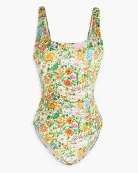 Onia Floral-print swimsuit - Multicolor Multicolor