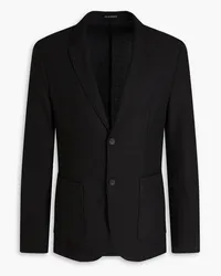 Emporio Armani Jacquard blazer - Black Black