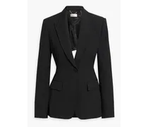 Carlyle cutout twill blazer - Black
