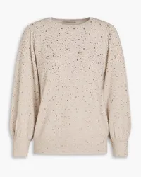 Autumn Cashmere Crystal-embellished sweater - Neutral Neutral