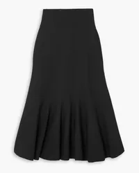 Stella McCartney Knitted midi skirt - Black Black