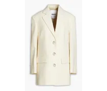 Jeromy tweed blazer - White