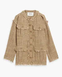 Joie Morro B frayed tweed jacket - Neutral Neutral