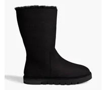 Cozy shearling boots - Black