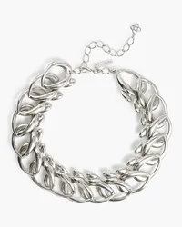 Oscar de la Renta Silver-tone necklace - Metallic Metallic