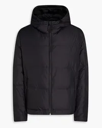 Aztech Mountain Hudson Street quilted shell hooded jacket - Black Black